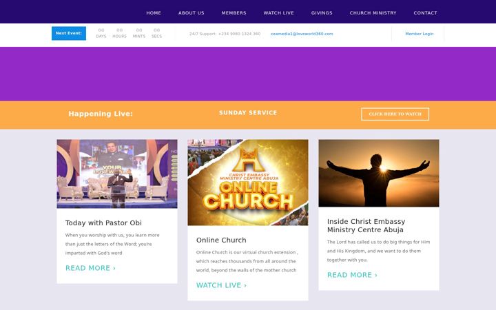 Screenshot of ceamcabj.org