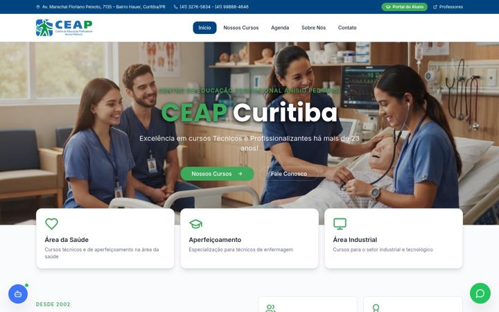 Screenshot of ceappr.com.br