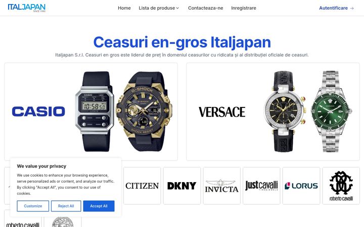 Screenshot of ceasuriengros.ro