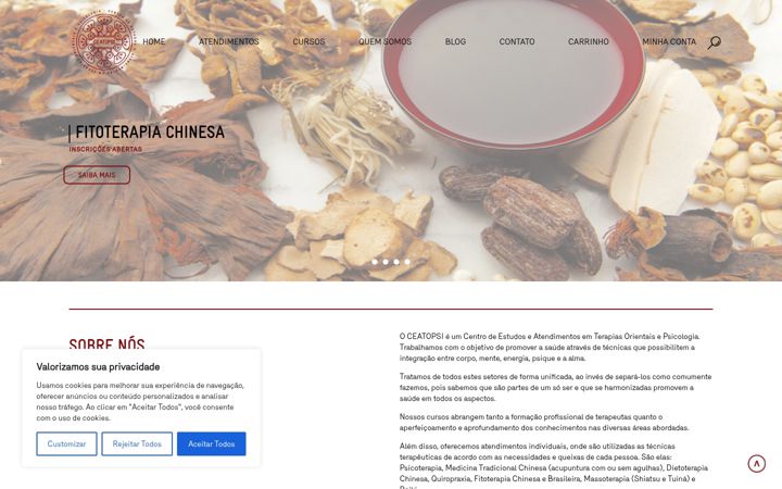 Screenshot of ceatopsi.com.br