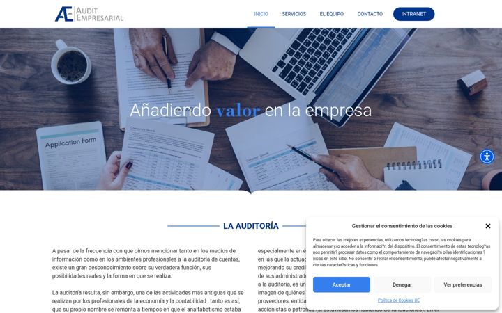 Screenshot of ceaudit.es