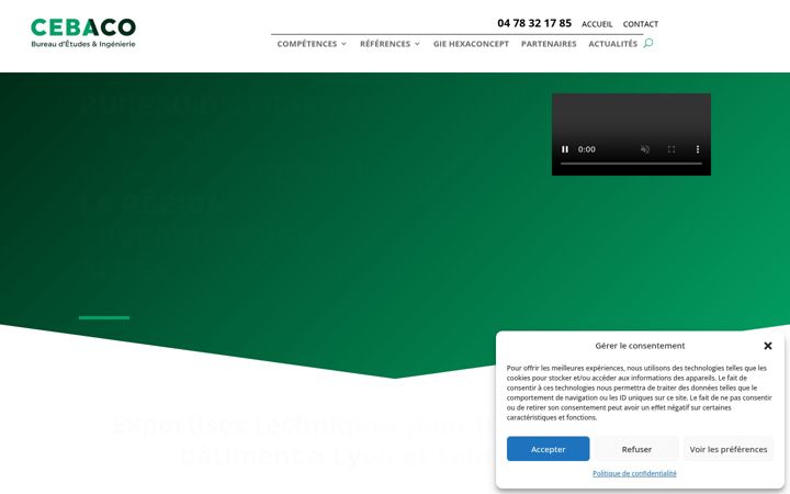 Screenshot of cebaco.fr