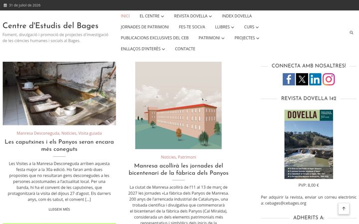 Screenshot of cebages.org