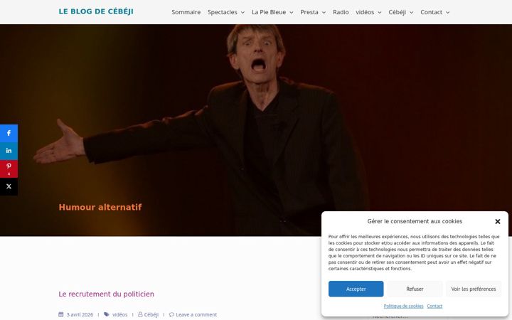 Screenshot ta' cebeji.fr
