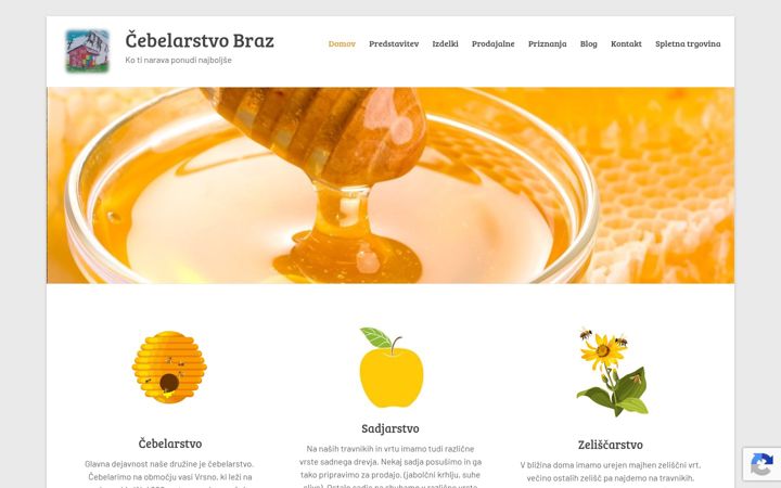 Skærmbillede af cebelarstvo-braz.si