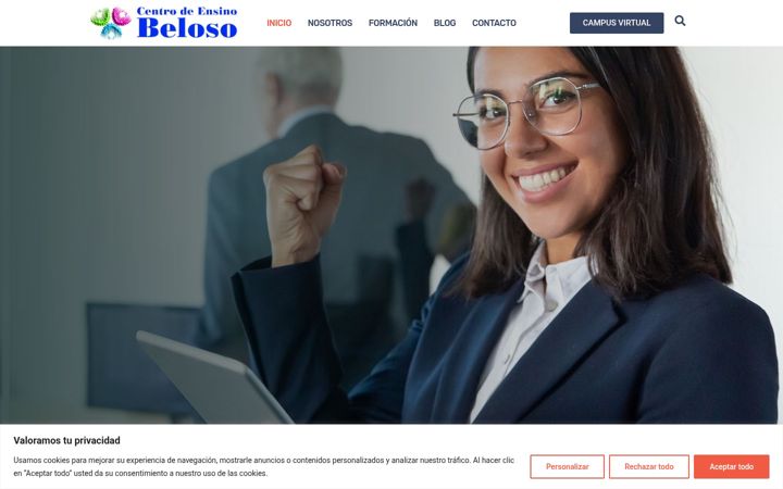 Screenshot of cebeloso.com