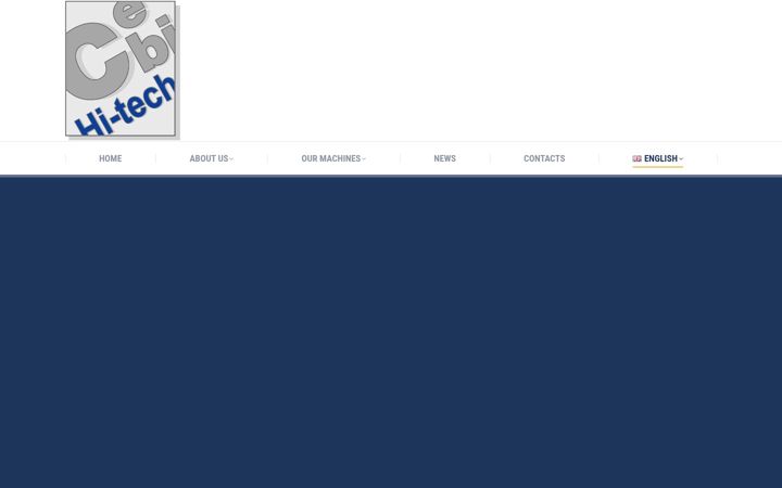 Screenshot of cebihitech.it