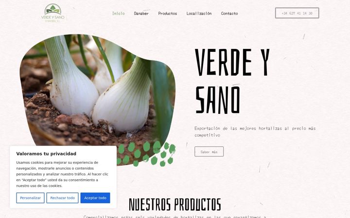 Screenshot of cebollasdanaber.com