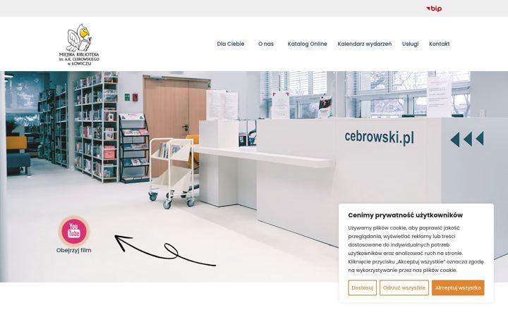 Screenshot of cebrowski.pl