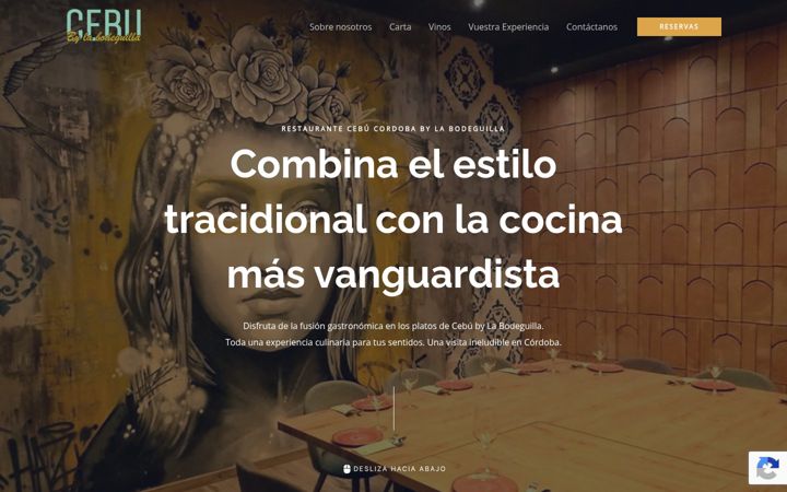 Screenshot of cebubylabodeguilla.com