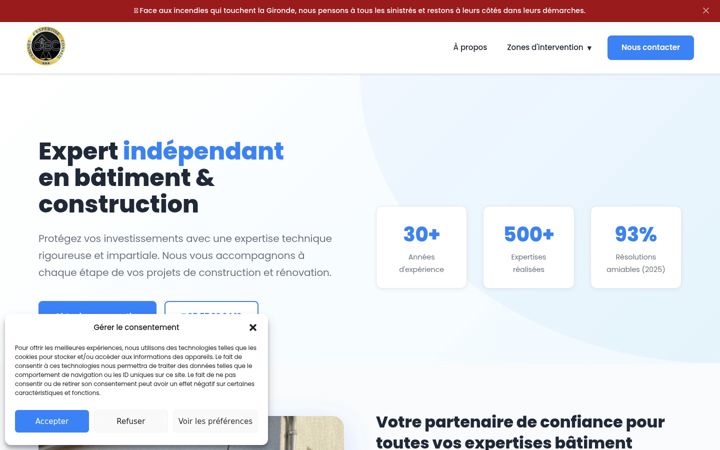 Screenshot of cec-experts.fr
