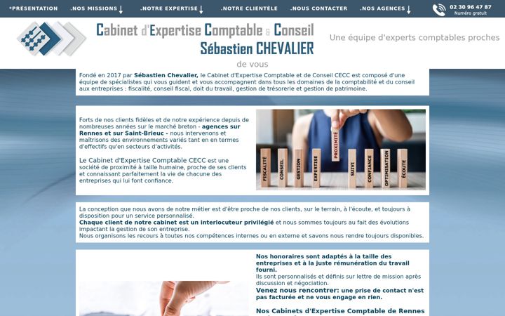 Screenshot of cecc-expertise-comptable.com