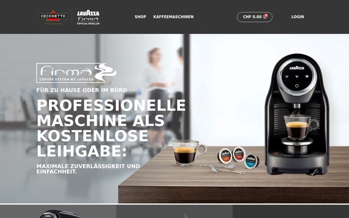 Screenshot of cecchetto-firma.ch