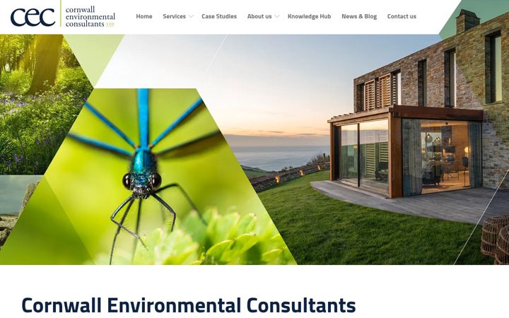 Zrzut ekranu cecenvironment.co.uk