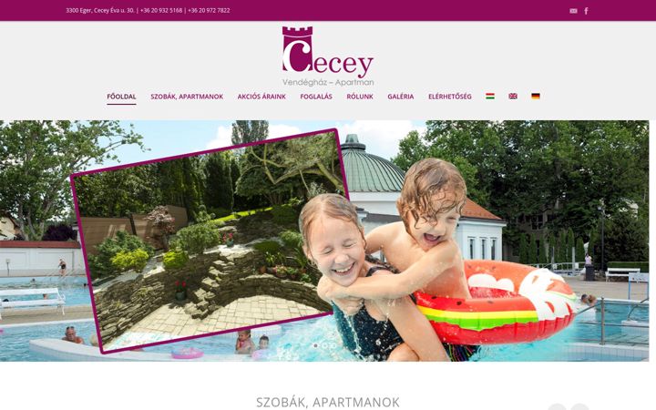 Screenshot of ceceypanzio.hu