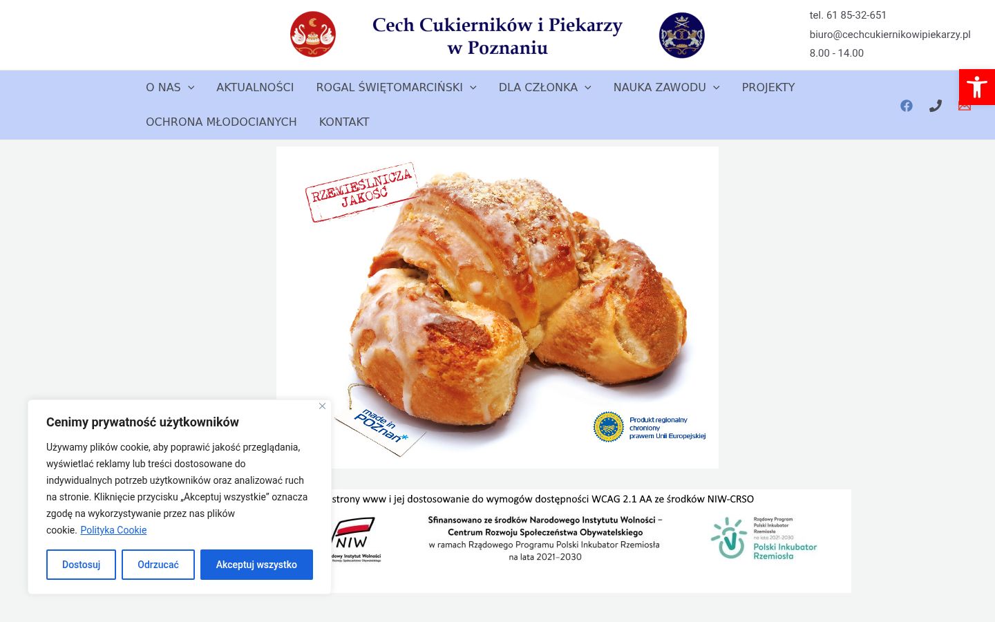 Captura de ecrã do banner de consentimento apresentado antes de qualquer interação