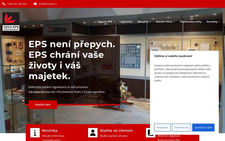 Screenshot of cecheps.cz