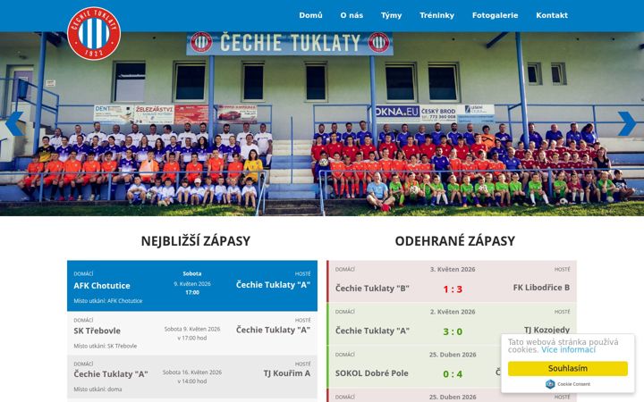 Screenshot of cechietuklaty.cz