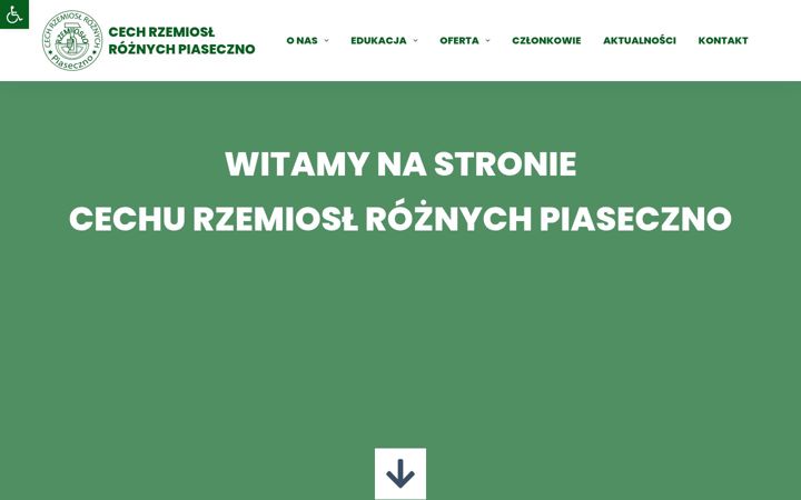 Screenshot ta' cechpiaseczno.pl