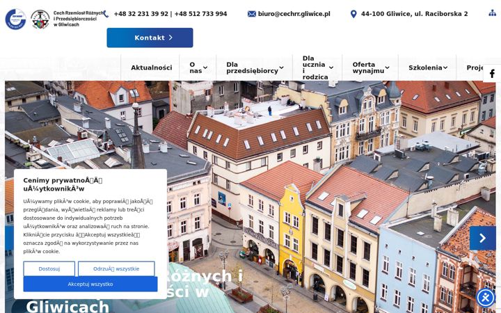 Screenshot of cechrr.gliwice.pl