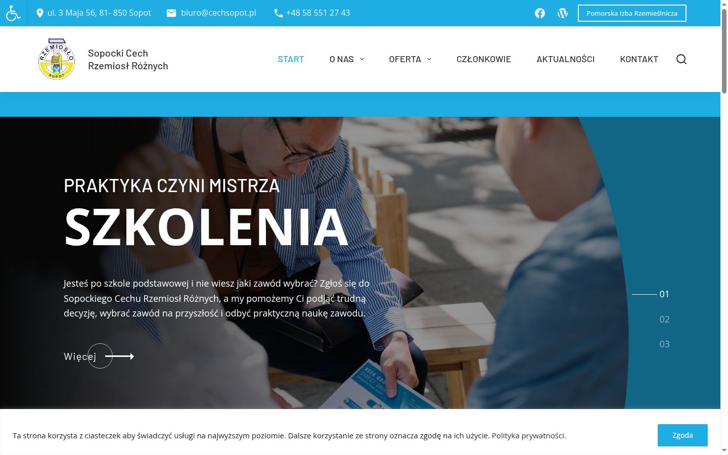 Snímek obrazovky baneru souhlasu zobrazeného před jakoukoli interakcí