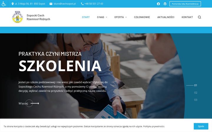 Screenshot of cechsopot.pl