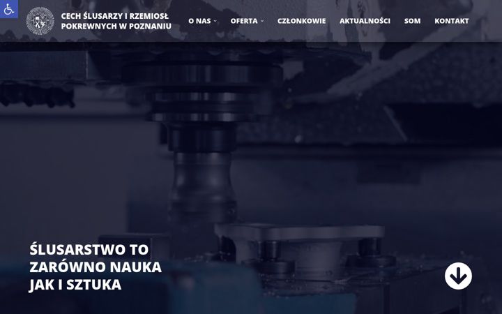 Screenshot of cechsrp.poznan.pl