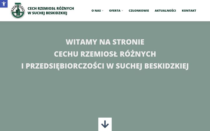 Screenshot of cechsuchabeskidzka.pl