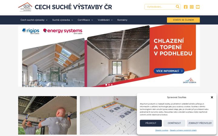 Ekrano kopija cechsv.cz