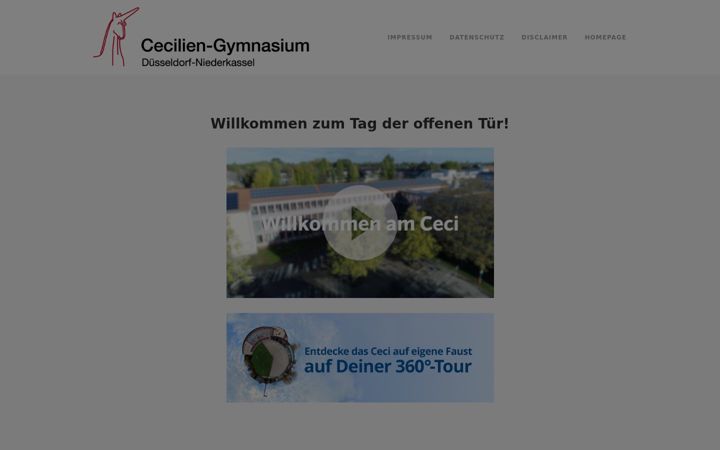 Screenshot of ceci-online.de