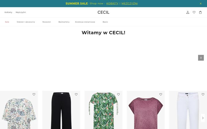 Captură de ecran a cecil.pl