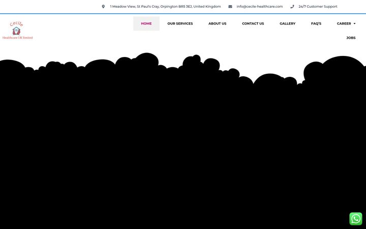 Screenshot of cecile-healthcare.com