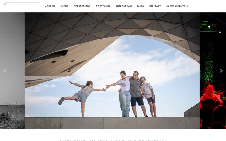 Screenshot of cecilecreiche.com