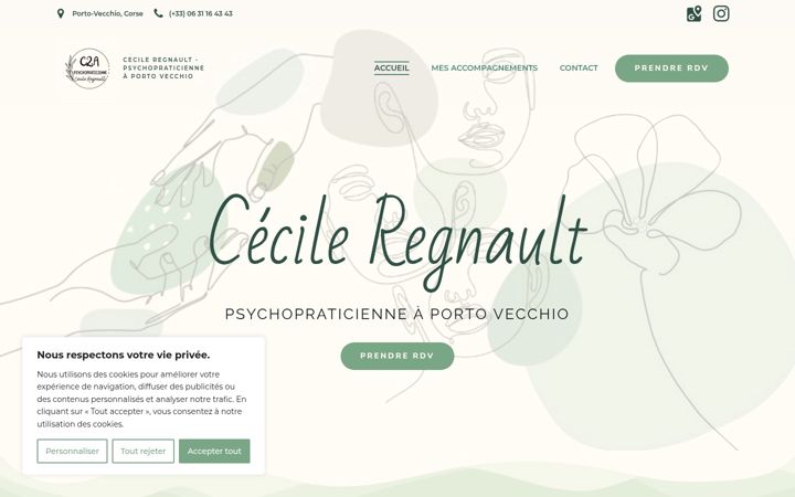 Skærmbillede af cecileregnault-psy.fr