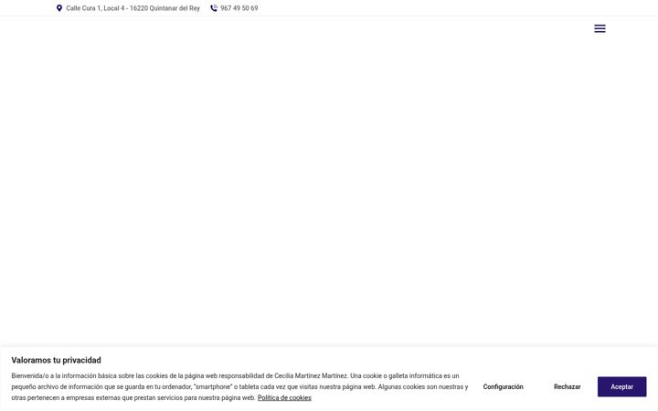 Screenshot of ceciliaclinicadental.com