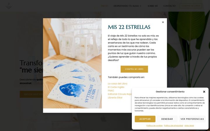 Screenshot of ceciliamontagud.com
