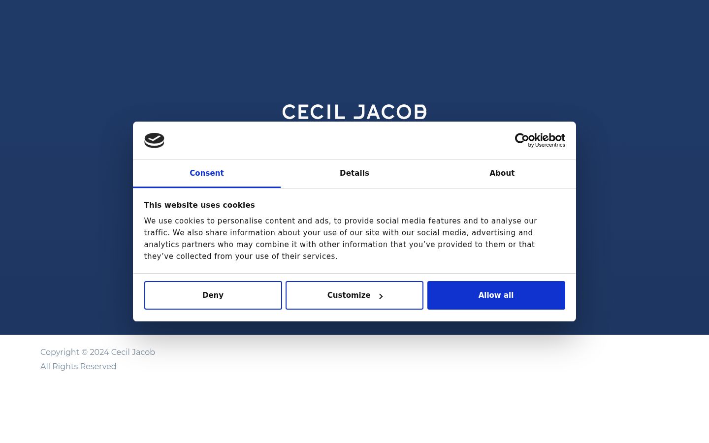 Sutikimo reklamjuostės, rodytos prieš bet kokią sąveiką, ekrano kopija
