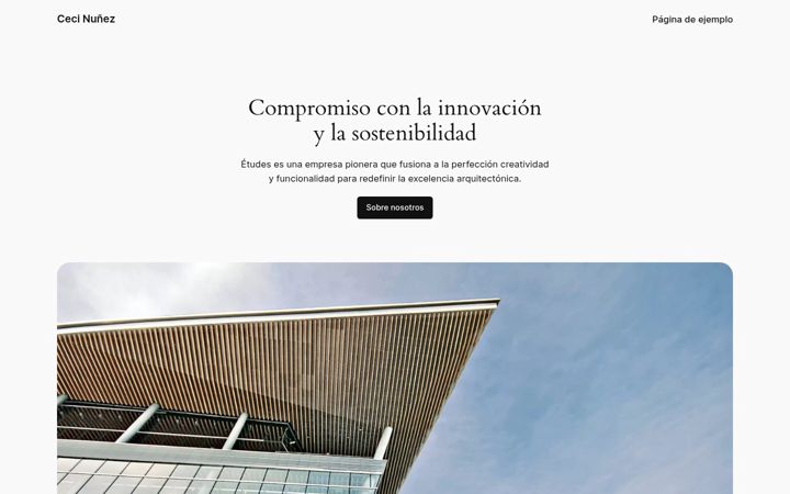 Screenshot of cecinunez.com