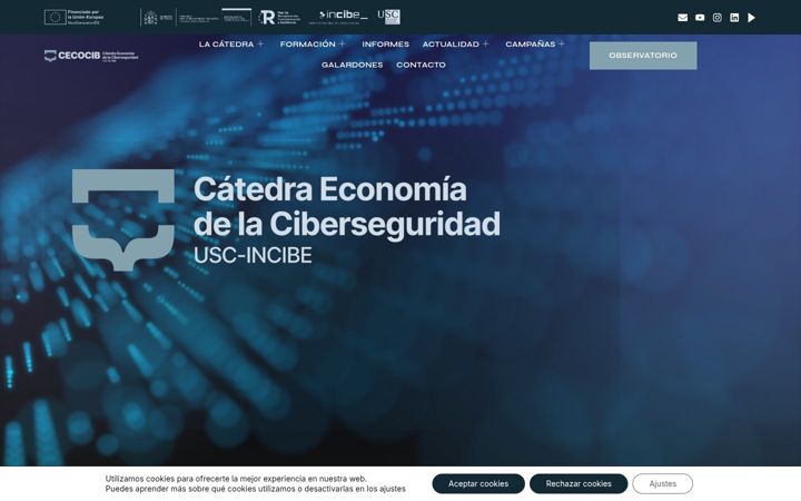 Screenshot of cecocib.es
