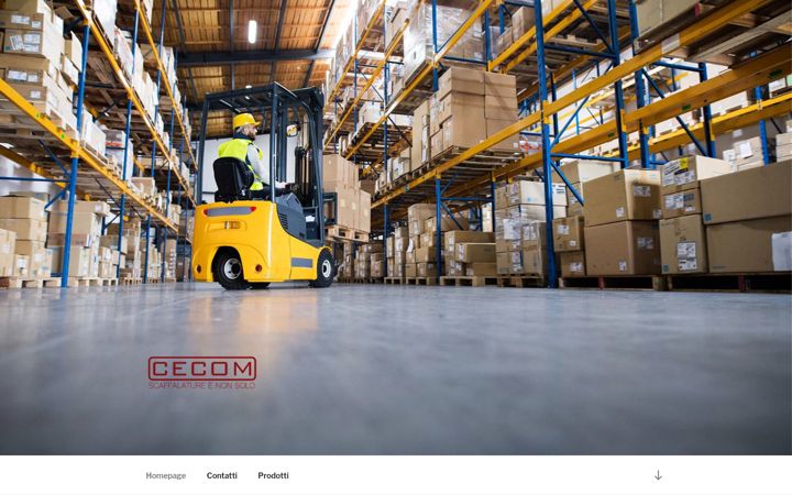 Screenshot of cecom.it