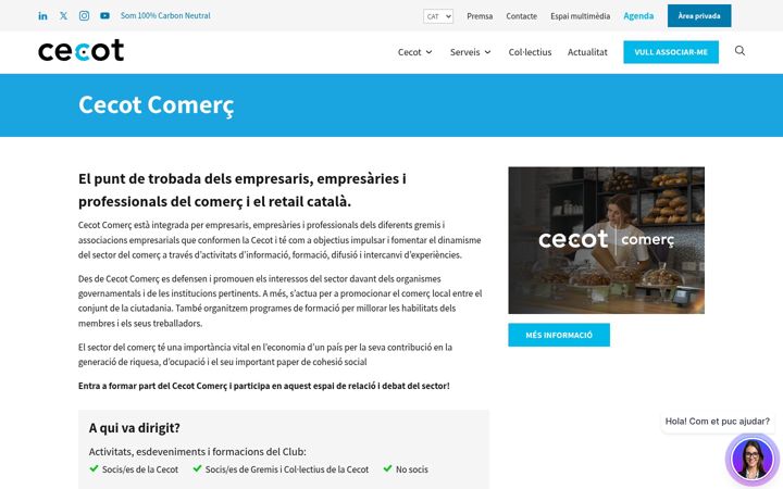 Snímek obrazovky cecotcomerc.org