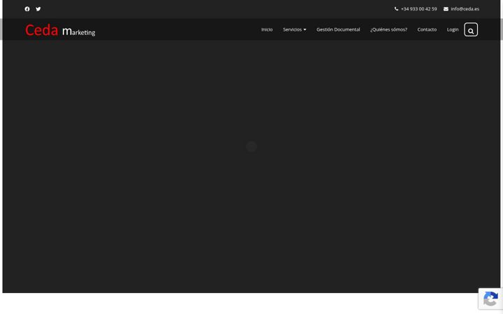 Screenshot of ceda.es
