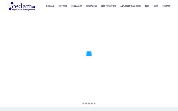 Screenshot of cedam.it