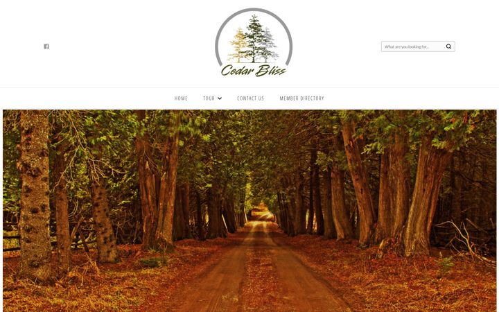 Screenshot του cedarbliss.ca