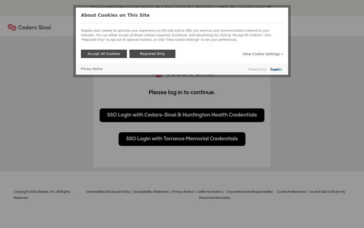 Screenshot of cedarssinaishop.com