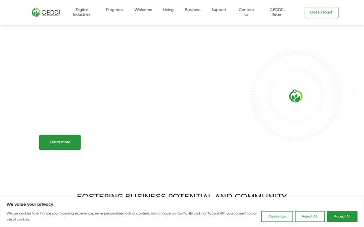 Screenshot του ceddi.ca