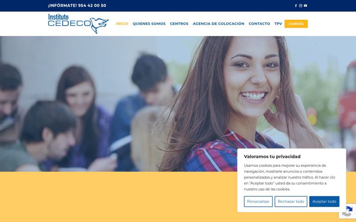 Screenshot ta' cedeco.net