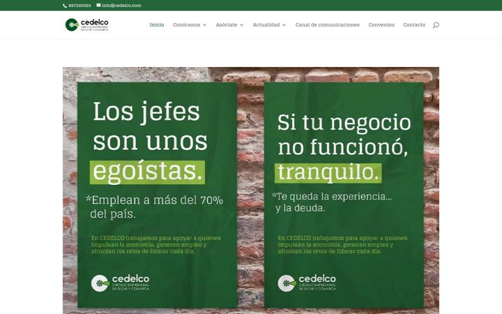 Screenshot of cedelco.com