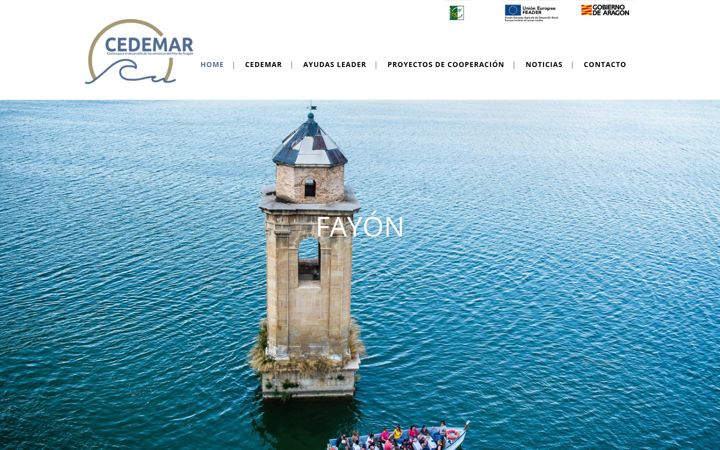 Screenshot of cedemar.es