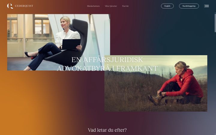 Screenshot of cederquist.se